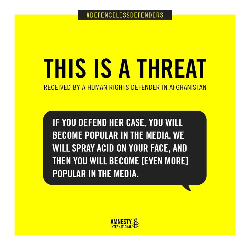 Amnesty International: Human Rights Defenders are being targeted in ...